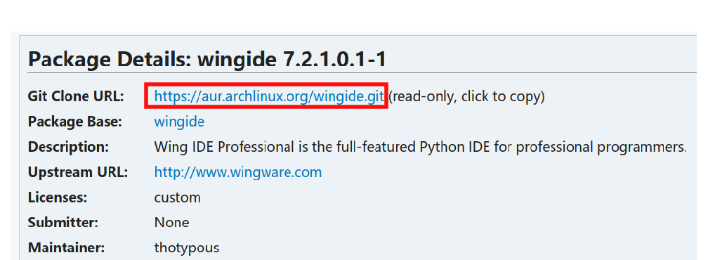 Arch AUR